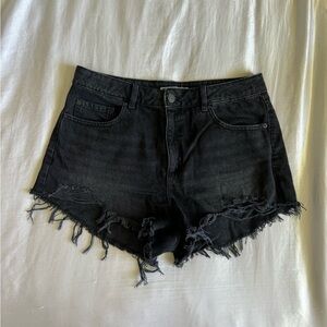 Garage Denim Festival Style Ripped Jean Shorts
